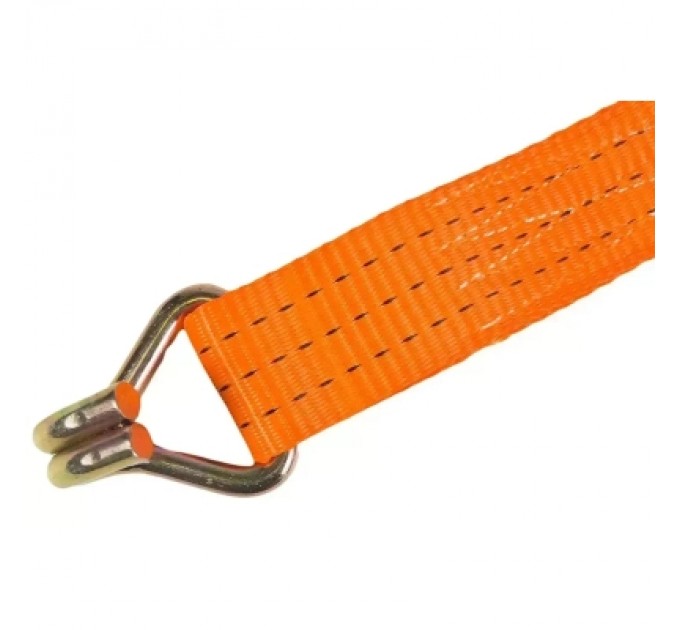 Poputchik Стяжний ремінь Poputchik кінцевий з гаками 0,8 т.4м (29-500-IS)