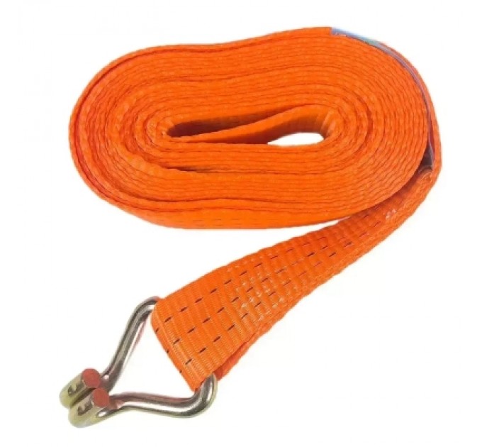 Poputchik Стяжний ремінь Poputchik кінцевий з гаками 0,8 т.4м (29-500-IS)