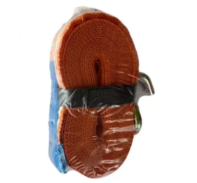 Poputchik Стяжний ремінь Poputchik кінцевий з гаками 0,8 т.4м (29-500-IS)