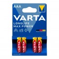 Varta Батарейка Varta Longlife Max Power AAA/LR03 BL  4шт