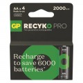 Gp Акумулятори GP Recyko Pro AA/HR06 NI-MH 2000 mAh BL 4 шт