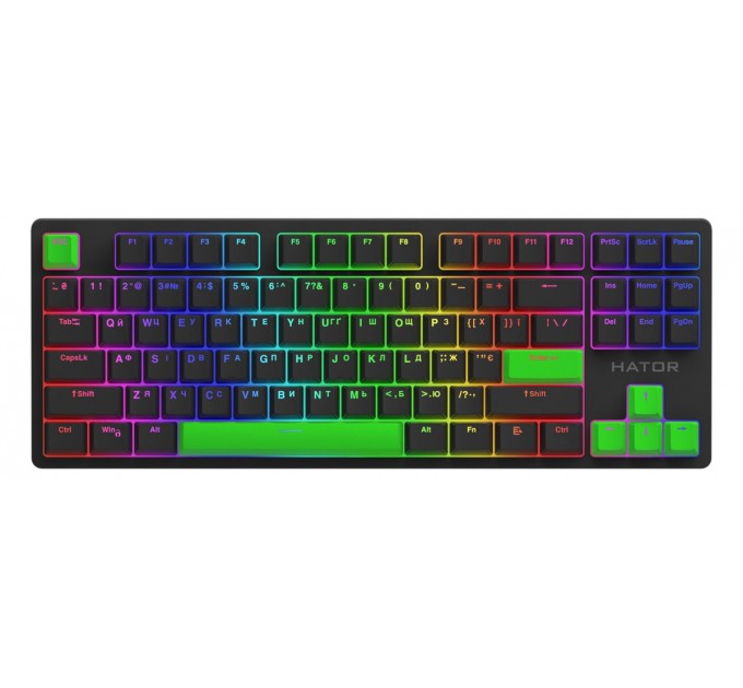 Hator Набір кейкапів Hator PBT Keycaps Autograph Edition Lime Green (HTS-710)
