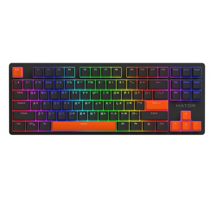 Hator Набір кейкапів Hator PBT Keycaps Autograph Edition Orange (HTS-712)