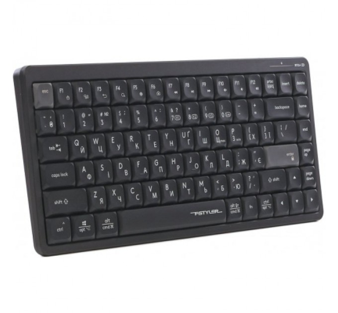 A4Tech Клавіатура A4Tech FBX53C Wireless/Bluetooth UA Black (4711421001908)