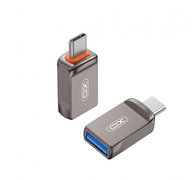 XO Адаптер XO USB Type-C - Lightning (F/M) Grey (NB281B-СA.tranish)