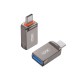 XO Адаптер XO USB Type-C - Lightning (F/M) Grey (NB281B-СA.tranish)