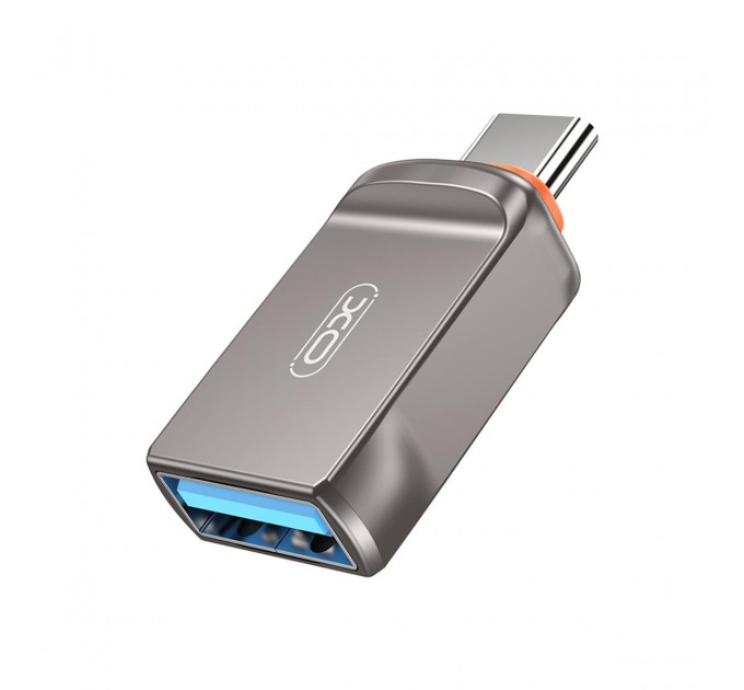 XO Адаптер XO USB Type-C - Lightning (F/M) Grey (NB281B-СA.tranish)