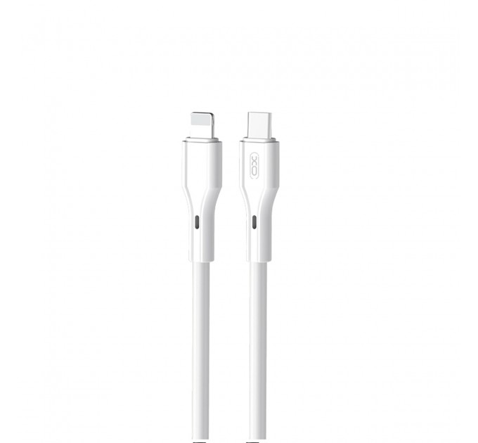 XO Кабель XO USB Type-C - Lightning (M/M), 3А, 27W, 1 м, White (NB-Q231A-CI.white)