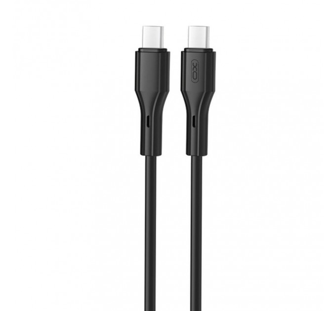 XO Кабель XO NBQ231B Rock Series USB Type-C - USB Type-C (M/M), 1 м, Black (NBQ231B-CC.black)