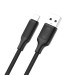 XO Кабель XO USB - USB Type-C (M/M), 3А, 60W, 1 м, Black (NB265-AC.black)