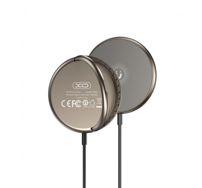 XO Бездротовий зарядний пристрій XO CX028 15W Beige (CX028.tranish)