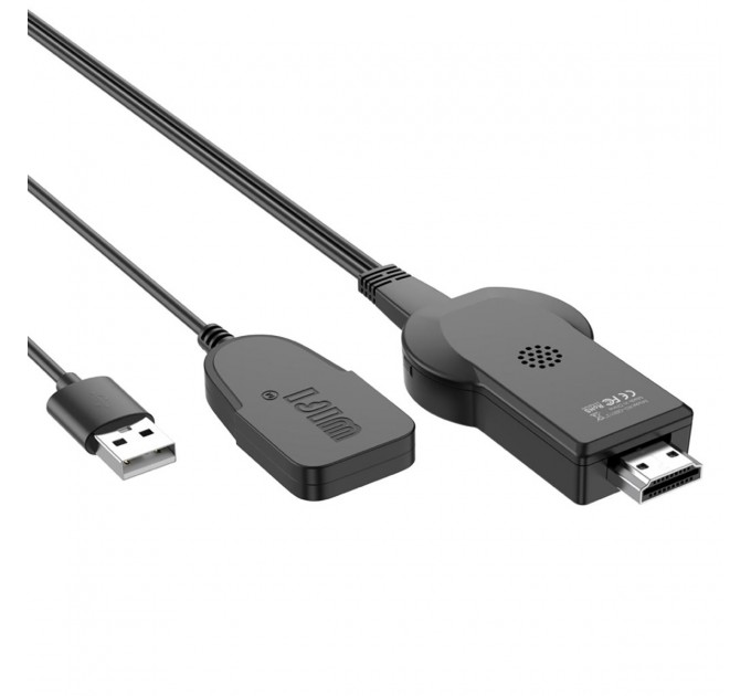 XO Адаптер XO GB012 HDMI - USB-A (M/M) Black