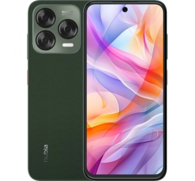 ZTE Мобільний телефон ZTE Nubia V70 Design 8/256GB Green (1143715)