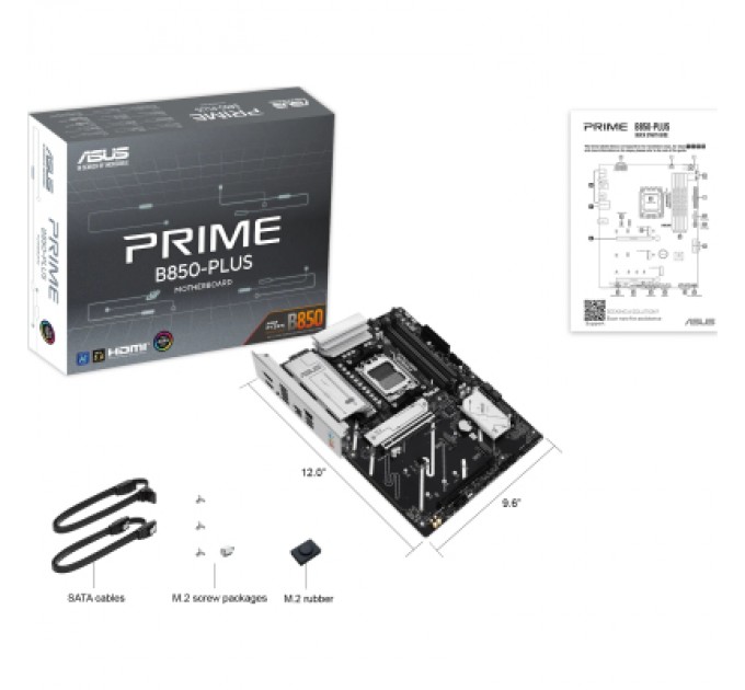 ASUS Материнська плата ASUS PRIME B850-PLUS