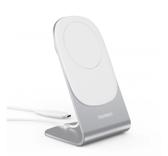 Бездротовий зарядний пристрій Choetech T518-F 15W + підставка-тримач