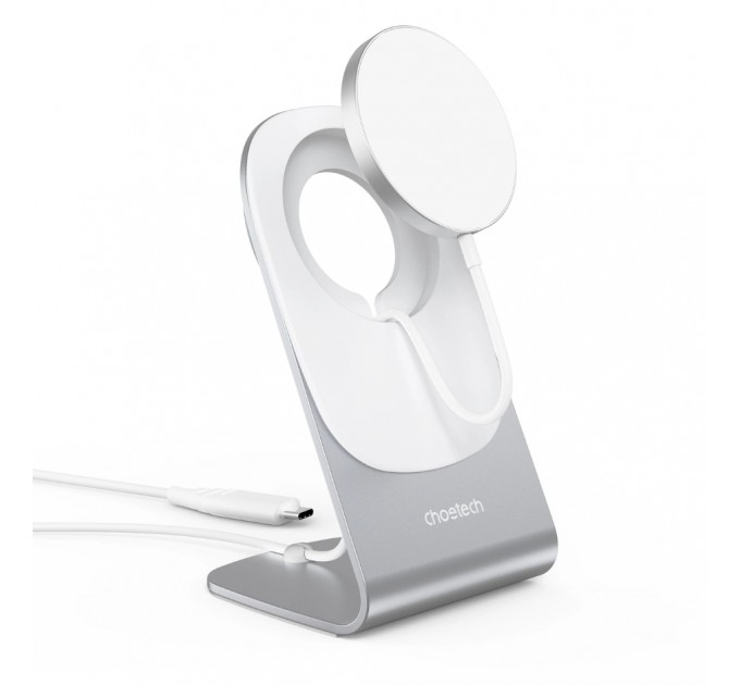 Бездротовий зарядний пристрій Choetech T518-F 15W + підставка-тримач