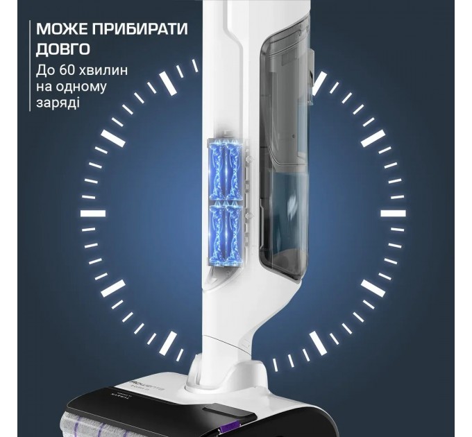 Rowenta Акумуляторний миючий пилосос Rowenta X-Clean 10 (GZ7035WO)