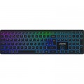 Canyon Клавіатура Canyon HKB-W11 Slim Dual Mode Wireless/Bluetooth RGB UA Black (CNS-HBTK11B)