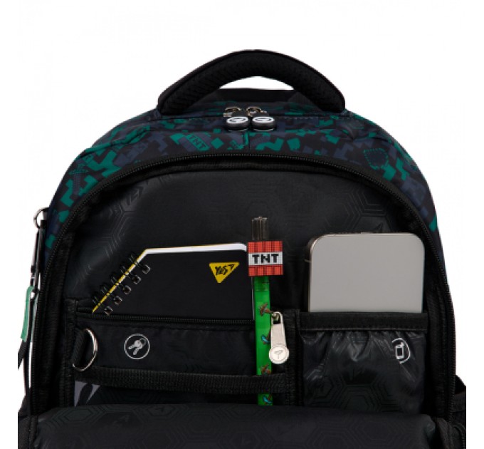 Yes Рюкзак шкільний Yes Minecraft Watch Out S-108 (559831)