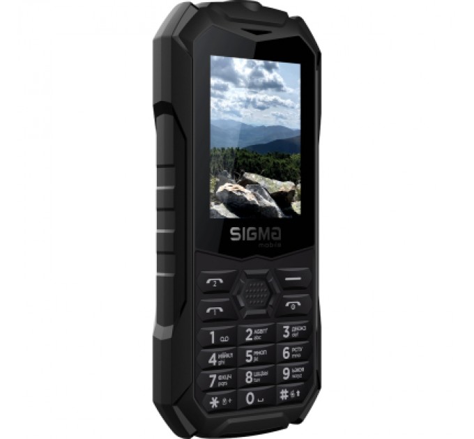 Sigma Мобільний телефон Sigma X-treme PV68 Black (4827798738214)