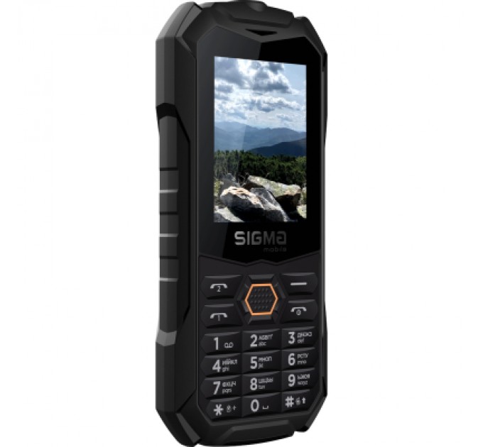 Sigma Мобільний телефон Sigma X-treme PV68 Black Orange (4827798738221)