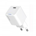 ColorWay Мережевий зарядний пристрій ColorWay GaN Mini 20W PD Port PPS USB-C White (CW-CHS059PD-WT)
