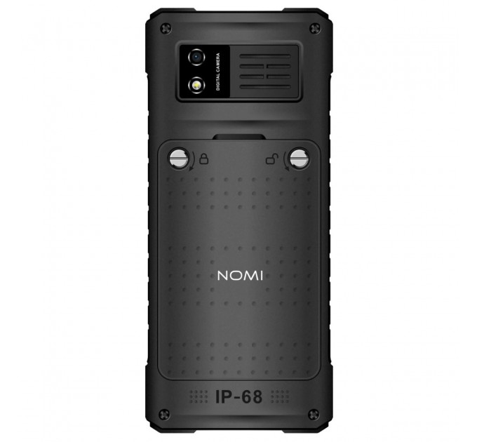 Nomi Мобiльний телефон Nomi i2420 Black-Grey