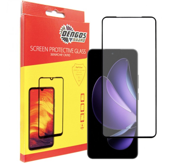 Dengos Скло захисне Dengos Full Glue OPPO Reno13 F 4G (black) (TGFG-395)