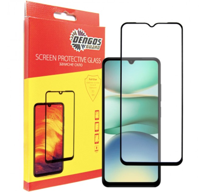 Dengos Скло захисне Dengos Full Glue Xiaomi Redmi A5 (black) (TGFG-399)