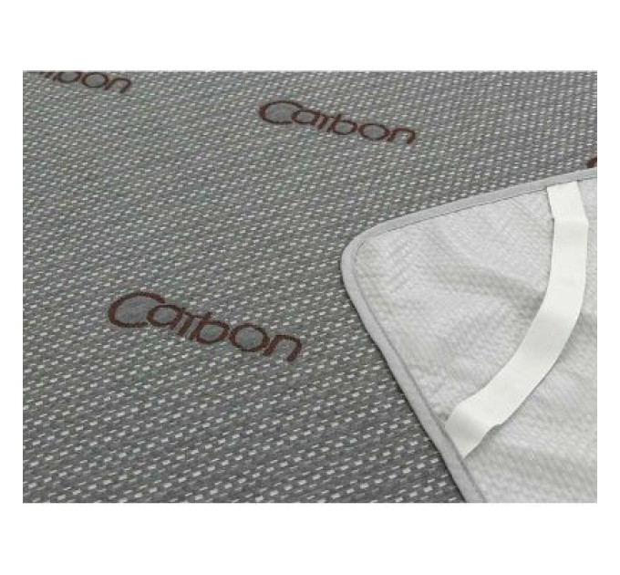 Руно Наматрацник Руно Водонепроникний на гумці Carbon 80х200 см (817Carbon)