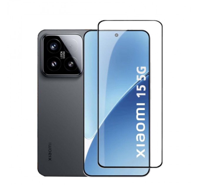 BeCover Скло захисне BeCover Xiaomi 15 5G Black (713419)