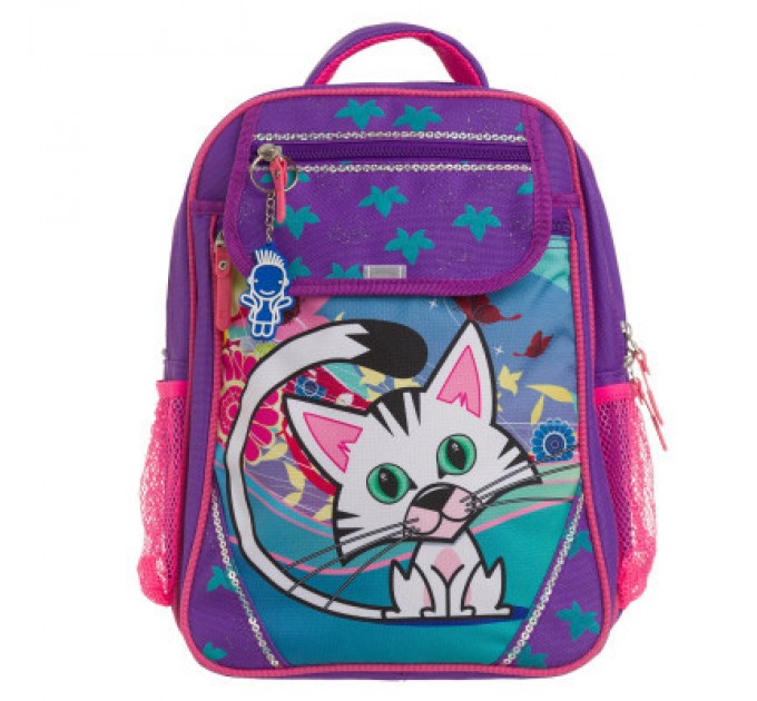 Рюкзак шкільний Bagland Відмінник 20 л. 170 фіолетовий 502 (0058066) (66318029)