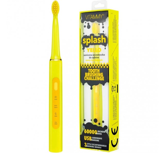 Vitammy Зубна електрощітка Vitammy Splash Yello (від 8 років)