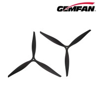 Пропелер для дрона Gemfan F1510 Folding 3 Blade Glass Fiber Nylon - Black 1CW + 1CCW (PMGNF1510-3A2)