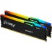 Модуль пам`яті DDR5 32GB/5600 Kingston Fury Beast RGB Black (KF556C36BBE2A-32)