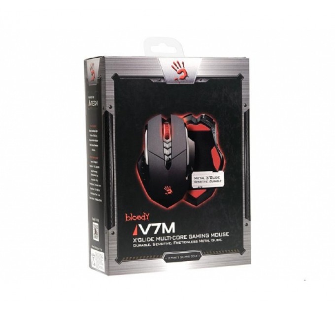 A4Tech Мишка A4Tech V7M Bloody Black USB V-Track