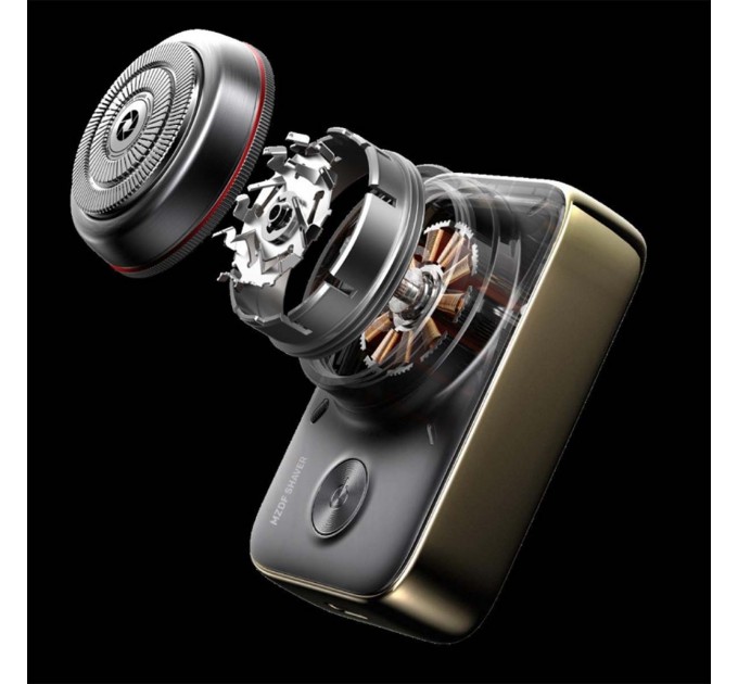 Metz Електробритва Metz Camerist Shaver titanium gold with Bag (MZDF013)