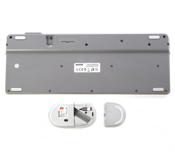 Комплект (клавіатура, миша) Maxxter KMS-WCM-03G-UA