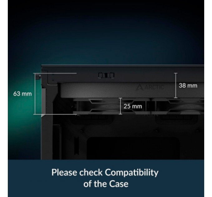 Система рідинного охолодження Arctic Liquid Freezer III Pro 360 (Black) (ACFRE00180A)