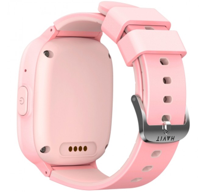 Смарт-годинник Havit HV-KW11 IP67, GPS, 4G Pink (HV-KW11 Pink)