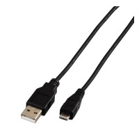 Кабель Hama USB - micro USB (M/M), 2 м, Black (00115536)