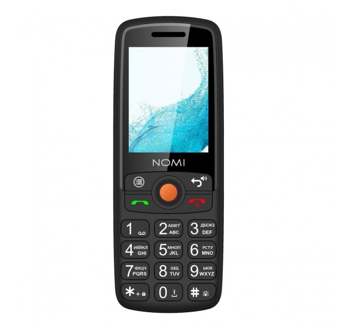 Nomi Мобільний телефон Nomi i2440 Black