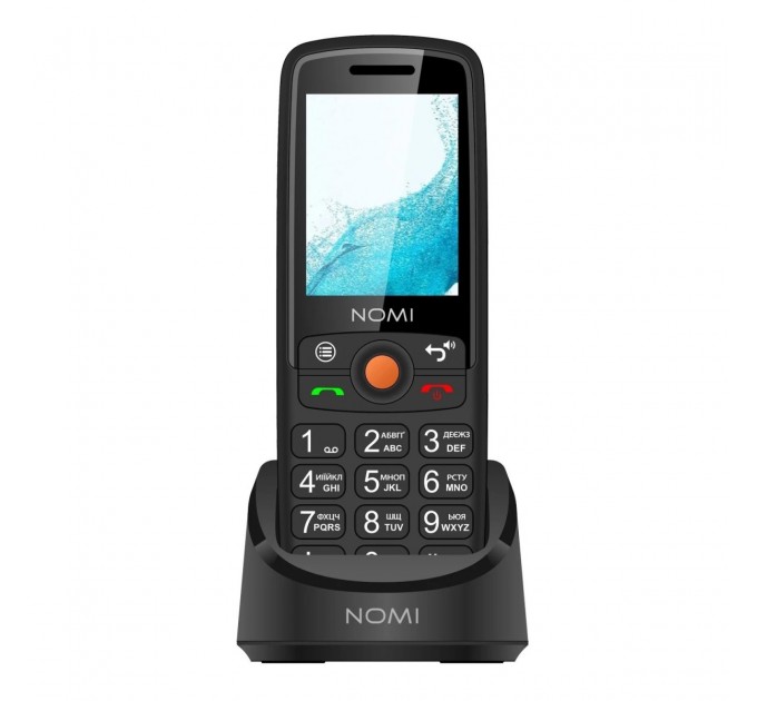 Nomi Мобільний телефон Nomi i2440 Black