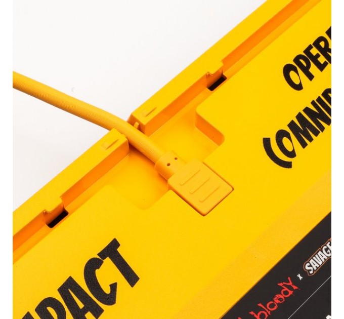 A4Tech Клавіатура A4Tech Bloody AT87 RGB Renegade Black/Yellow