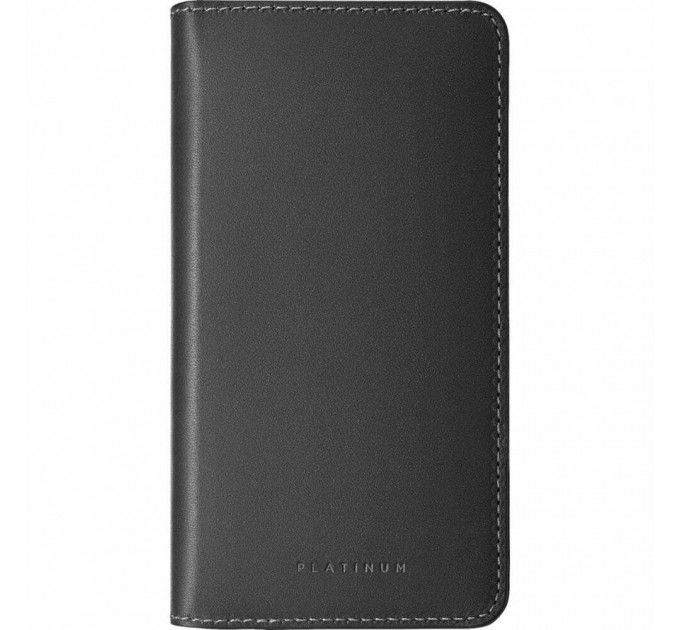 Noname Чохол-книжка Platinum Leather Wallet для Samsung Galaxy S10 SM-G973 Black (PT-MGS10LWFB)