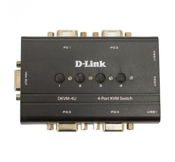Комутатор KVM D-Link DKVM-4U