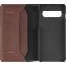 Noname Чохол-книжка Platinum Leather Wallet для Samsung Galaxy S10 SM-G973 Brown (PT-MGS10LWFBR)