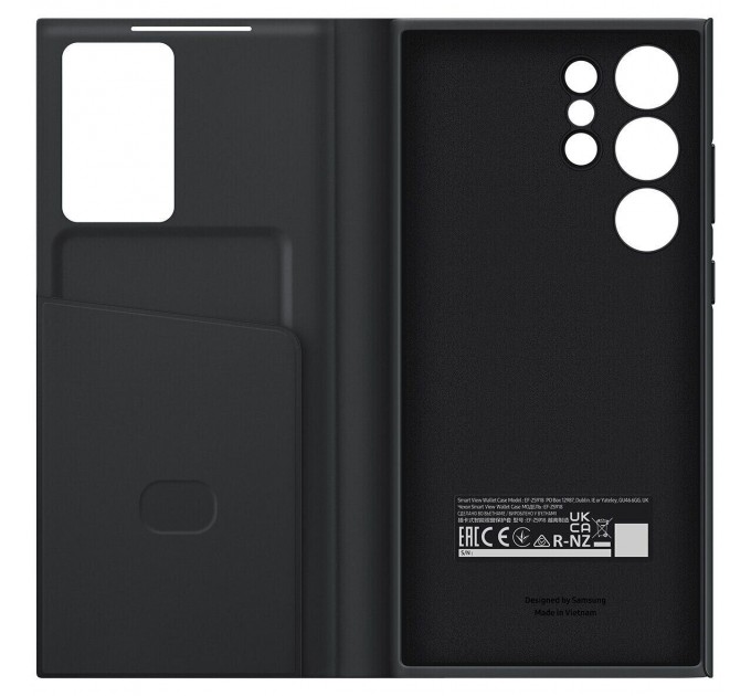 Samsung Чохол-книжка Samsung Smart View Wallet Case для Samsung Galaxy S23 Ultra SM-S918 Black (EF-ZS918CBEGRU)