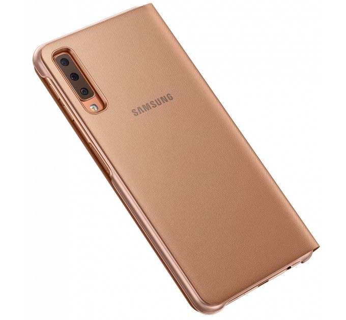 Samsung Чохол-книжка Samsung Wallet Cover для Samsung Galaxy A7 2018 SM-A750 Gold (EF-WA750PFEGRU)