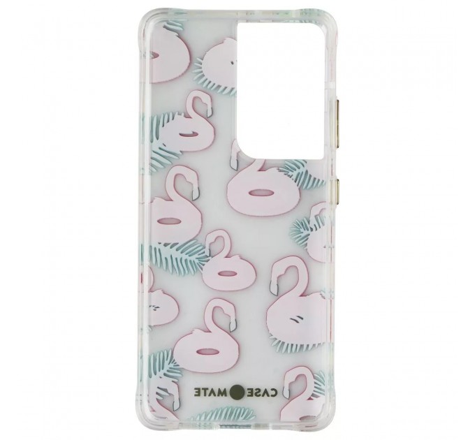 Case-Mate Чохол-накладка Case-Mate Tough Prints для Samsung Galaxy S21 Ultra SM-G998 Float On Flamingos (CM047278)